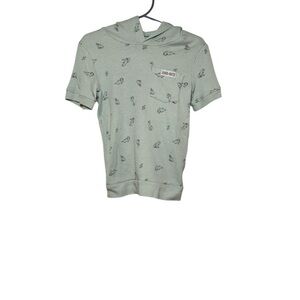 Carter’s Toddler Boy French Terry Allover Dinosaur Print Hoodie & Short Set 3T